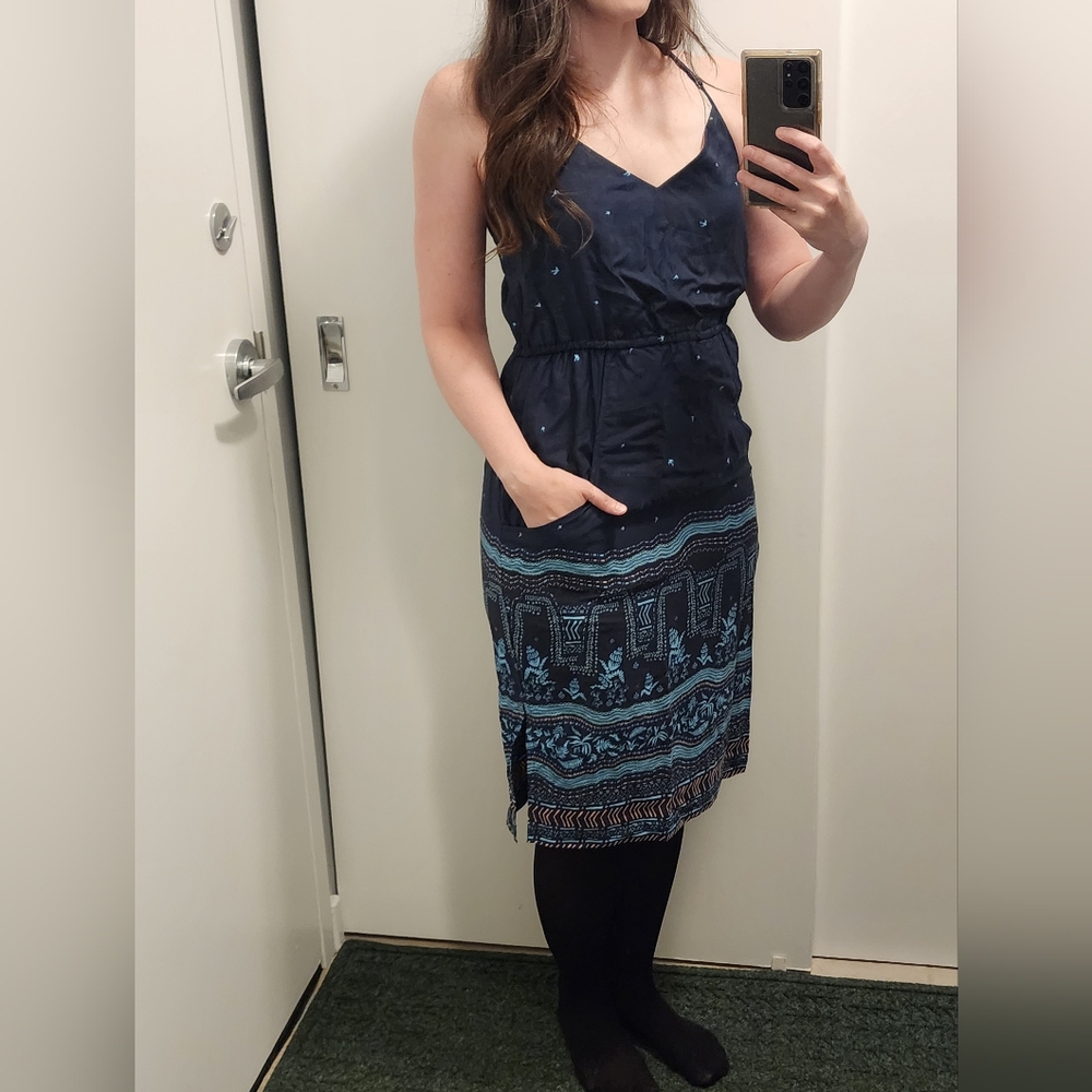 Patagonia Dark Blue Sleeveless Top